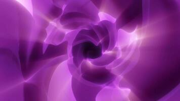 Abstract futuristic background of purple glowing energy waves and hi-tech magic lines video