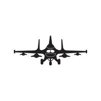 fighter jet icon vector illustration logo design