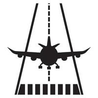 aeropuerto icono logo vector diseño modelo ilustración