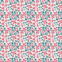 Hand drawn abstract floral pastel pattern. floral style, Aztec style flower background design for wallpaper, card, template, print, vector, illustration, minimal abstract vector
