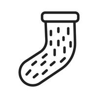 sock icon vector