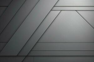 Simple abstract gray background, empty space for design. Generative AI photo