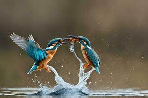 Kingfisher sharp image. Ai Generative photo