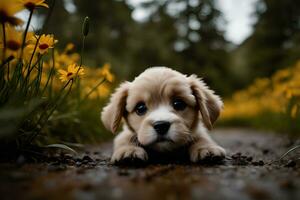 realista perrito raza imágenes cautivador fotos de popular perros para venta. ai generativo