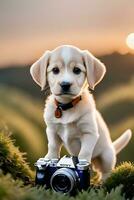 Realistic Puppy Breed Images. Captivating Photos of Popular Dogs for Sale. Ai Generative