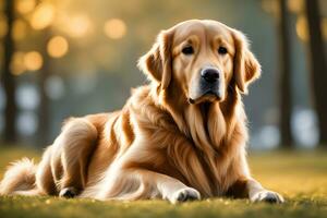 Photos of Popular Dogs breed. Ai Generative