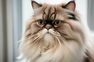 Popular Cat Portraits. Stunning photo of popular pet cat breeds. Ai Generative