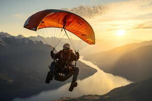 embarcar en un alto volador aventura, descubrir el maravillas de aviación, desde carga chorros a Clásico aviones, lujo privado chorros a militar helicópteros ai generativo foto