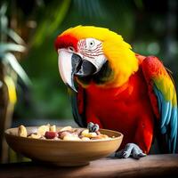 Vibrant Macaw Photography. Stunning Images by Wildlife Experts. AI Generative photo