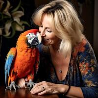 Vibrant Macaw Photography. Stunning Images by Wildlife Experts. AI Generative photo