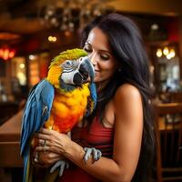 Vibrant Macaw Photography. Stunning Images by Wildlife Experts. AI Generative photo