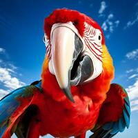 Vibrant Macaw Photography. Stunning Images by Wildlife Experts. AI Generative photo