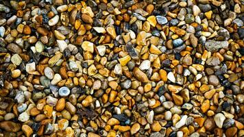 Gritty Texture of Gravel and Stones photo