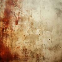 Grunge texture, dirty background, wall. Generative AI photo