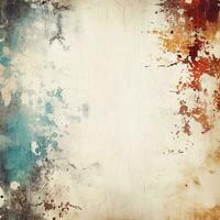 Grunge texture, dirty background, wall. Generative AI photo