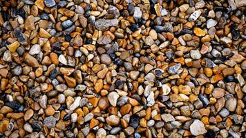 Gritty Texture of Gravel and Stones photo