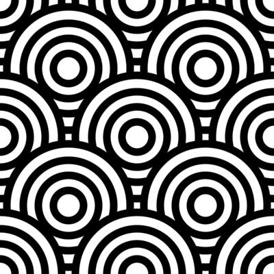 seamless geometric circles, pattern abstract background, circular background, weave circle, vector illustration