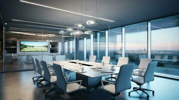 The Next-Gen Workplace Future Office Meeting Rooms photo