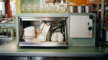 eficiencia redefinido el lavavajillas en tu cocina foto