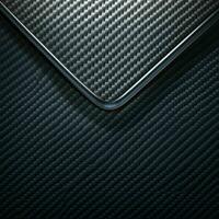 Carbon Fiber Texture Background. Black Rubber Texture Background. Generative AI photo