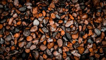 Gritty Texture of Gravel and Stones photo