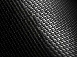 Carbon Fiber Texture Background. Black Rubber Texture Background. Generative AI photo