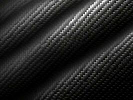 Carbon Fiber Texture Background. Black Rubber Texture Background. Generative AI photo