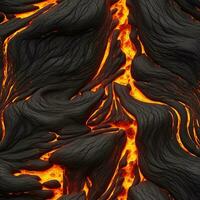 Ai generated content. Inferno Unleashed The Fiery Power of a Volcanic Eruption photo