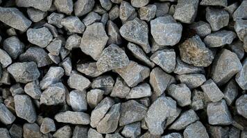 Smooth Grey Stones Natures Decorative Texture photo