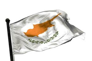 Cyprus  flag on a white background. - image. photo