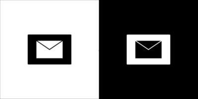 envelope square icon design vector