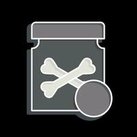 Icon Pills. related to Poison symbol. glossy style. simple design editable. simple illustration vector