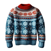 christmas funny sweater isolated png