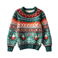 christmas funny sweater isolated png