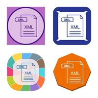 XML Vector Icon