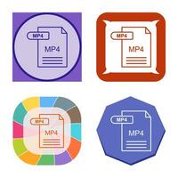 MP4 Vector Icon