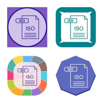 ISO Vector Icon
