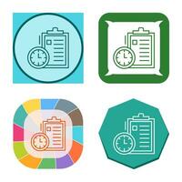 Time Management Vector Icon