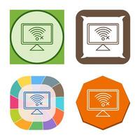 Disconnected Network Vector Icon