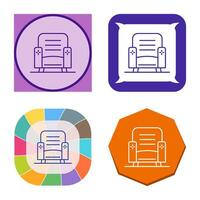 Armchair Vector Icon