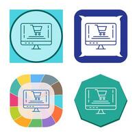 Online Shopping Vector Icon