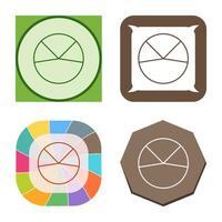 Pie Chart Analysis Vector Icon