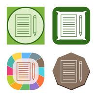 Write Feedback Vector Icon