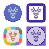 Giraffe Vector Icon