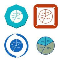 Pie Chart Vector Icon