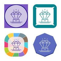 Diamond Vector Icon