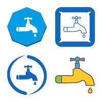 Water Tap Vector Icon