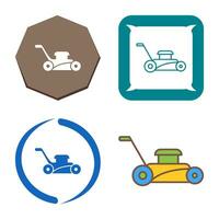 Lawn Mower Vector Icon