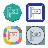 Slot of Bills Vector Icon