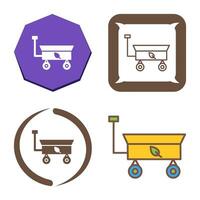 Garden Cart Vector Icon